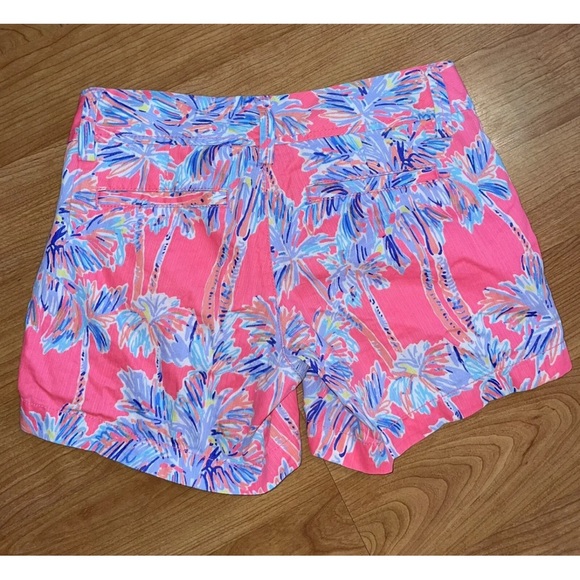 Lilly Pulitzer Callahan Shorts in print « Nice Stems » - Picture 4 of 4